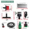 Kit de riego por goteo transfronterizo Dispositivo de riego automático DIY Jardinería Riego Gotero Riego por goteo Micro aspersor ajustable Equipo de sistema