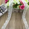 Fujian Tengfei Fábrica DIY Vende Directamente Encaje Elástico en Stock 3010 # Ancho 2.6cm