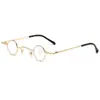Gafas de Sol de Cristal Ultra Pequeñas para Hombres y Mujeres, Gafas para Transmisiones en Vivo de Tiktok, Gafas de Sol Decorativas Divertidas con Espejo
