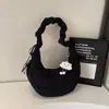 2025 Nuevo Bolso Cruzado Casual Simple Plegado para Debajo del Brazo Moda para Mujer Versátil Bolso Nube Bollo Bolso de Hombro Tote