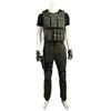 Traje de cosplay de Carlos, resistente al mal triple, ropa masculina, ropa circundante