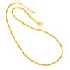 Tienda de Oro Mismo Estilo Collar de Oro Triturado, Cadena para Clavícula Disco de Lujo Ligero, Accesorio de Cuello Versátil Simple, Collar de Perlas Disco