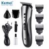 KM-1407 transfronteiriço navalha cabelo clipper nariz cabelo conjunto Barbeiro tesoura cabeça lavável