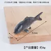 Llavero Colgante de Pez Koi Artificial de PVC Modelo Pequeño de Pez Dorado Peces Ornamentales Paisajismo de Acuario Decoración de Peces Falsos Accesorios