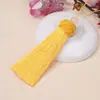 Borla de Seda de Hielo Corta y Gruesa de 10 cm Colgante Exquisito para Coche Colgante de Ventilador Linterna Marcador de Libros Decoración de Escritorio Fabricante Venta al por Mayor