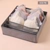 Bolsa de almacenamiento de ropa interior de escritorio transfronteriza, caja de almacenamiento de pantalones de tela no tejida, caja de ajuste de cajón, caja de almacenamiento de tres piezas