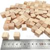 Cubos de Madeira de Pinus 1-5cm DIY Blocos de Construção Infantis Quadrado DIY Geométrico Auxílios Didáticos Modelo Construção Blocos de Madeira