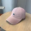 26ª Nova Boné de Baseball Rosa Bordado com Cachorrinho Fofo para Mulheres, Adequado para Todas as Estações, Proteção Solar, Viagem