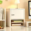 Armário de armazenamento para mesa com trava de senha, organizador de arquivos, estante, caixa de armazenamento de escritório tipo gaveta, cofre