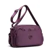 Bolso Cruzado para Mujer Estilo Coreano de Tela Oxford Multicapa Versátil Nuevo Primavera y Verano, Resistente al Agua, Bolso de Hombro de Moda para Viajar