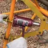 Grúa torre pluma tubo de acero soporte diagonal enderezador herramienta enderezador hidráulico 0 kg corrección superior tubo de acero tipo mecánico