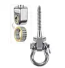 Gancho de balanceo de alta resistencia de acero inoxidable 304, Bola redonda de acero inoxidable Desmontable Silla hamaca Saco de arena Accesorios de hardware