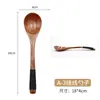 Artículos de Fan, Cucharas de Miel Domésticas Envueltas en Hilo, Venta al por Mayor de Fabricante, Personalización de Logo, Cucharitas de Café, Vajilla de Madera, Cucharas de Madera
