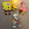Imanes Giratorios para Refrigerador de Bob Esponja y Patricio Estrella, Sr. Decoraciones para Muebles, Coleccionables y Regalos Temáticos de Krabs de Xiaohongshu