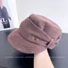 Gorro de Lana Plegable Pequeño Etiqueta Moda Ecuestre para Mujer Elegante Versátil Temperamento Gorra Plana Gorra de Periódico Retro Tendencia