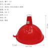 Funil redondo vermelho de vários tamanhos, funil para gasolina e diesel, funil para vinho e bebidas, ferramenta de enchimento RS-6871