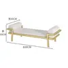 Banqueta de Cambio de Zapatos para el Hogar de Lujo Ligero, Banco Largo para Tienda, Banco Nuevo Estilo Chino para el Pie de la Cama del Dormitorio, Banco Sofá para Vestidor