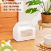 Rolo de bolo portátil estilo suíço-japonês, rolo de dragão transparente dos sonhos, rolo de bolo toalha comprida, caixa de embalagem para bolos finos, caixa retangular