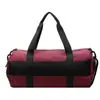 Bolsa Fitness com Compartimento Separado para Sapatos, Separação Seca e Úmida, Bolsa Esportiva para Treinamento de Natação, Bolsa de Viagem de Curta Distância de Grande Capacidade, Mala de Viagem Feminina
