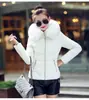 Nuevo Abrigo Corto de Algodón para Mujer Otoño/Invierno 2025 con Cuello Grande de Piel, Estilo Coreano, Chaqueta de Algodón para Mujer Tallas Grandes
