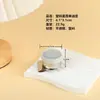 Acero Inoxidable Olla de Aceite para Pintura al Óleo Pigmento para Pintura al Óleo Recipiente Mezclador de Pintura Doble Agujero Engrosado Olla Pequeña de Aceite para Pintura al Óleo Lata de Aceite