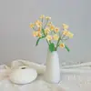 Ramos de Nomeolvides Coloridos Hechos a Mano con Ganchillo, Ramas de Flores Artificiales Tejidas de Lana, Decoración para el Hogar, Estilo Fresco, Regalos al por Mayor