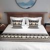 Flores criativas transfronteiriças Toalha de pé de cama japonesa Bandeira de cama Ponto de hóspede de hotel Venda direta da fábrica