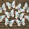 Botones de Resina Estilo Británico Marrón Mariposa Vintage Lindos para Ropa Accesorios para el Cabello Ropa Botones para Zapatos Calcetines Decoraciones para Pulseras