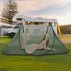 Nova Rede Mosquiteira Ampla Alta Anti-Mosquito Insetos Verde Militar para Uma Pessoa Sem Instalação Portátil Dobrável Camping Caminhada Respirável