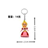 Nuevo Llavero Creativo Serie Princesa, Colgante Lindo para Bolso de Niña, Decoración de Mochila Escolar, Accesorios de Muñeca de Goma Suave
