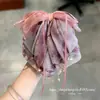 Clipes de Garra para Rabo de Cavalo com Laço de Strass Nova Coleção Primavera/Verão 2026 Feminino Elegante para Parte de Trás da Cabeça Estilo Girl