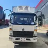 Vehículo de Transporte de Pescado Fresco, Camarones, Mariscos y Productos Acuáticos Exportación Euro 3 4X2 Sinotruk Howo, Vehículo de Transporte Aislado