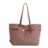 Bolsa Tote Grande Capacidade Vintage Nova 2026, Bolsa de Ombro Tendência de Nicho, Bolsa de Mão Feminina Estilosa e Fashion
