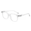 Nuevas Gafas de Sol Europeas y Americanas Anti-Luz Azul para Hombre y Mujer, Espejos Planos Cuadrados, Gafas Ópticas Clásicas de Viaje Sin Maquillaje 9065