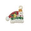 Mix 56 Gota de Natal Óleo Liga DIY Jóias Acessórios Papai Noel Boneco de Neve Sino Alce Pulseira Pingente