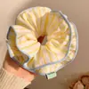 Romántico Scrunchie de Encaje con Lunares y Lazo de Dopamina Estilo Coreano, Goma para Cola de Caballo, Accesorio para el Cabello Dulce de Alta Gama