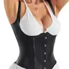 Espartilador Europeu e Americano Transfronteiriço com Ajuste na Cintura, Alças Vintage, Peça Modeladora, Cinto para Controle da Barriga, Espartilador Justo com Cadarço