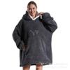 Amazon Ropa de Invierno Pijamas Manta Versión Holgada Grueso Cálido Suéter Perezoso Nuevo Sudadera Ropa para el Hogar