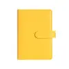 Amazon Transfronterizo A6 Macaron Carpeta de Broche Cuaderno de Registro Manual Cuero PU Carpeta de Presupuesto en Efectivo