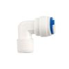 Accesorios para Purificador de Agua Conector 4066 Rosca Exterior de 3/8 a Codo Adaptador de Conexión Rápida de 3/8 para Conexión de Tubería de 3/8 a Bomba de Agua de Presión