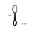 Llave inglesa ajustable de autoapriete para espacios estrechos, herramienta de ferretería hecha de acero al carbono de alta resistencia endurecido
