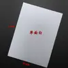 Papel de respaldo blanco de una cara cartón para embalaje de ropa cartón de forro para ropa tarjeta de cartón para doblar camisetas camisas doblado antiarrugas ropa doblada tarjeta de papel