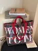Bolso Gran Capacidad Bolso de Mujer 2025 Otoño e Invierno Moda de Gama Alta Más Fácil de Combinar Bolso Tote a Cuadros Bolso de Mano Casual de Moda