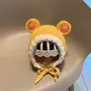 Gorros para Bebé para Otoño e Invierno, Gorros de Felpa Súper Lindos y Cálidos para Niños y Niñas, Gorros de Punto a Prueba de Viento para Niños Pequeños, Modernos