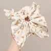 Nuevo pañuelo cuadrado versátil scrunchie para verano, adecuado para coletas bajas de uso diario, accesorio para el cabello de alta elasticidad