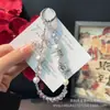 Corrente de Celular com Miçangas Foscas, Corrente com Pingente de Cabaça com Strass Estilo Pulseira para Mulheres, Acessório de Corrente de Cristal Versátil Original Único