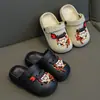 Pantuflas infantiles Nezha de EVA Boken para niños y niñas, nuevo modelo de verano para baño, baño interior, bebé hogar antideslizante