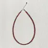 Collar de Cuentas de Nicho Rosa-Azul Fresco de Primavera y Verano, Versátil y Elegante, Cadena para Clavícula de Gama Alta, Nueva Cadena Dulce para el Cuello para Niñas