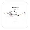 Al por mayor Rs8233 Ultraligero Moderno Casual Semi-Titanio Versátil Montura para Cejas Súper Elástica y Cómoda Patillas No Se Desvanecen Fácilmente