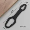 Chave de anel autoapertante multifuncional para uso doméstico, de extremidade dupla 8-24mm, universal, ajustável, conjunto de ferramentas de chave de óculos rápida
